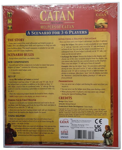 CATAN SCENARIO: THE HELPERS