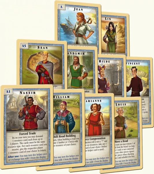 CATAN SCENARIO: THE HELPERS