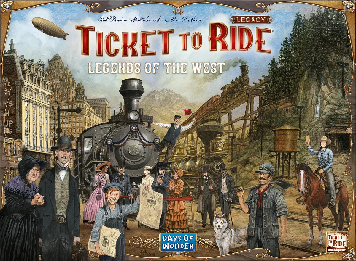 Ticket to Ride - Legacy - Legends of the West