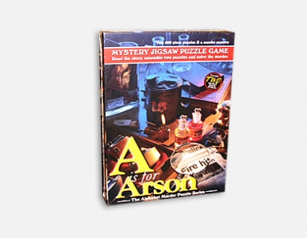 Mystery Jigsaw Puzzle Game: A is for Arson