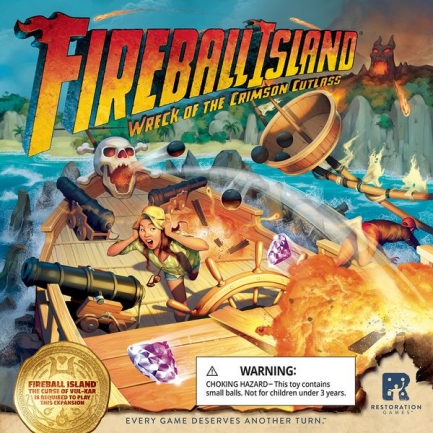 Fireball Island: The Curse of Vul-Kar ? Wreck of the Crimson Cutlass