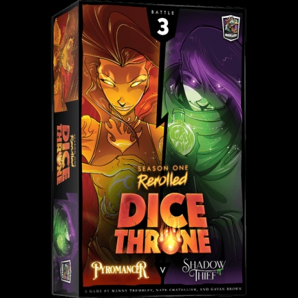 Dice Throne: Season One: Pyromancer vv Shadow Thief