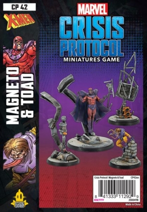 Marvel Crisis Protocol: Magneto & Toad Character Pack