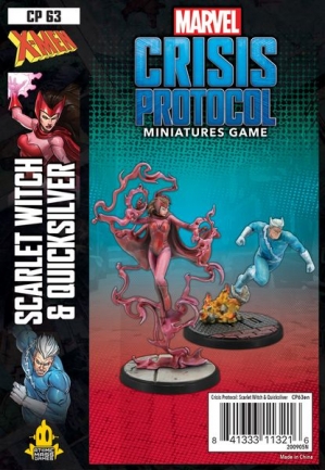 Marvel Crisis Protocol: Scarlet Witch and Quicksilver Character Pack